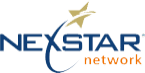 Nexstar Network logo with a stylized gold star and swoosh above the blue text "Nexstar" and orange text "network" underneath.